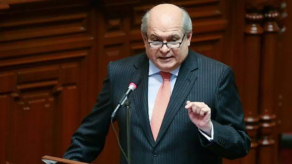 Pedro Cateriano, presidente del Consejo de Ministros. Foto: archivo El Comercio