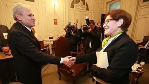 Luis Castañeda y Susana Villarán. Foto: archivo El Comercio