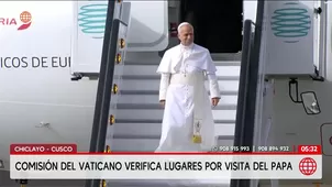 Comisión del Vaticano evalúa lugares ante la llegada de papa León XIV al Perú. Foto y video: América Noticias