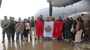 Cancillería y el Ministerio de Defensa coordinan donación y vuelo solidario para retorno seguro de compatriotas desde Bolivia. Foto: Cancillería. Video: Canal N