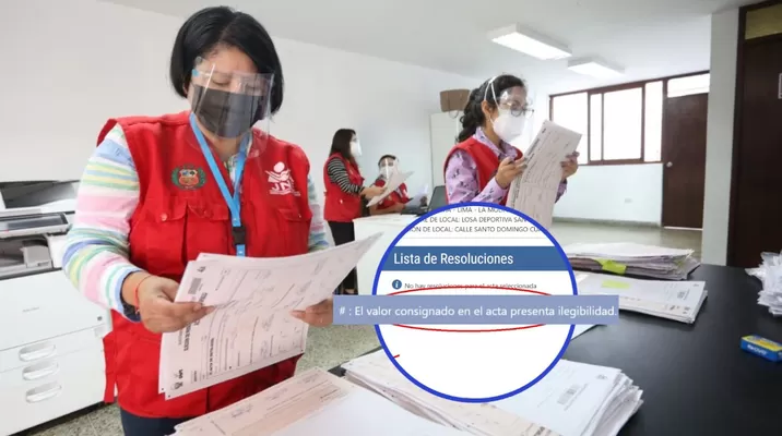 Conoce el significado de este mensajito que aparece en algunas actas Conoce el significado de este mensajito que aparece en algunas actas