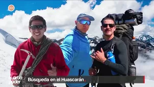 Familias de los montañistas exigen continuar los sobrevuelos cerca de las grietas en el Huascarán. Video: Cuarto Poder