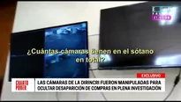 Investigación sobre compras en la PNP. Foto: captura de video Cuarto Poder.