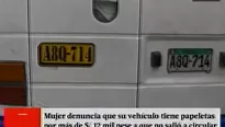 El chofer que conduce la unidad de placa clonada hasta hace poco posó feliz al lado de la cúster. 