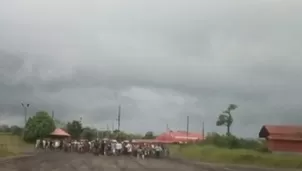 El hecho ocurrió en Andoas, Iquitos. Foto: Canal N