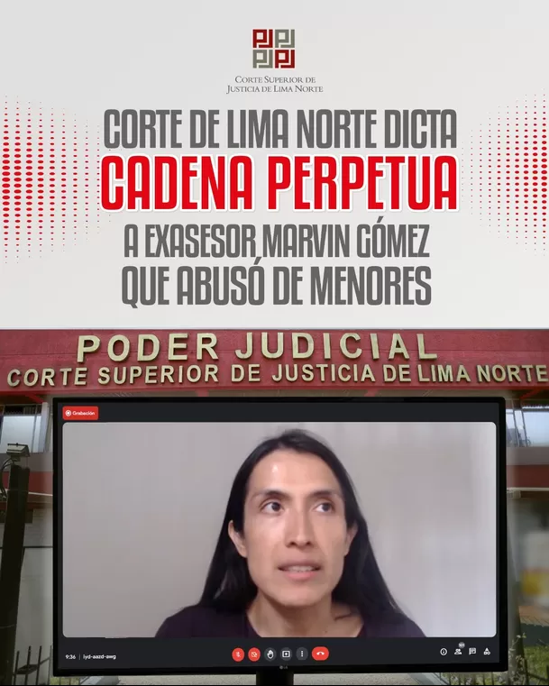 Foto: Corte Superior de Justicia de Lima Norte