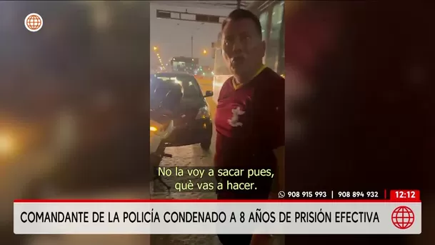 Condenan a ocho años de prisión a comandante de la Policía. Foto: América Noticiasv Condenan a ocho años de prisión a comandante de la Policía. Foto: América Noticiasv