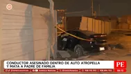 Conductor asesinado atropelló y mató a padre en Puente Piedra