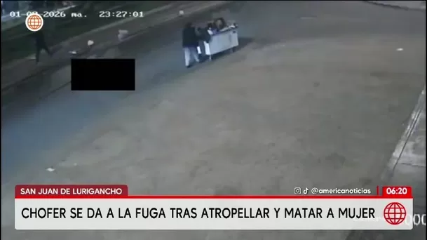 Chofer mata a vendedora en San Juan de Lurigancho/ América Noticias Chofer mata a vendedora en San Juan de Lurigancho/ América Noticias