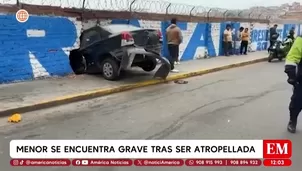 Atropello en Chorrillos: Menor lucha por su vida tras accidente. Foto y video: AN