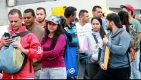 Venezolanos en el Perú. Foto: Andina