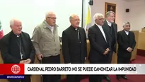 Cabrejos rechazó que en el país exista persecución política. Foto: captura de TV