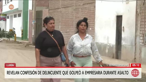 Revelan confesión de delincuente que golpeó a empresaria durante asalto. Foto: Unidad de investigación Revelan confesión de delincuente que golpeó a empresaria durante asalto. Foto: Unidad de investigación