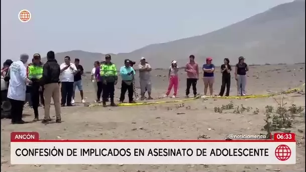 Confesión de implicados expone detalles del crimen de adolescente en Ancón/ Unidad de Investigación Confesión de implicados expone detalles del crimen de adolescente en Ancón/ Unidad de Investigación