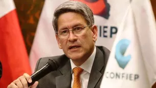 Martín Pérez Monteverde, presidente de la Confiep. Foto: archivo El Comercio.