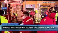 Los Bomberos informaron que el rescate consiste en 3 etapas