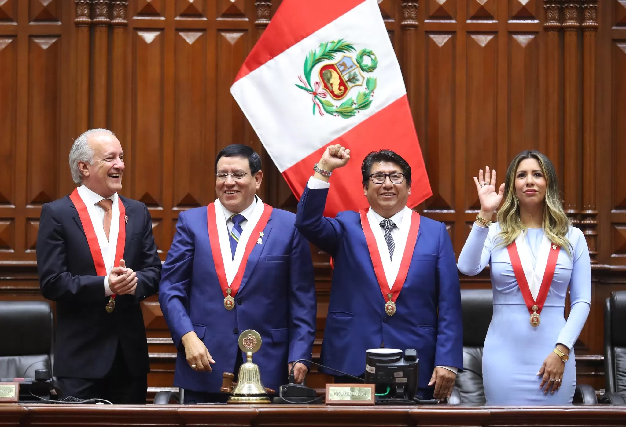 La nueva Mesa Directiva del Congreso de la República 2023-2024 - Foto: Congreso de la República