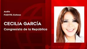 Cecilia García usó también un lenguaje agresivo contra la ministra de Economía. Foto y video: América Noticias