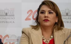 Congresista Digna Calle renunció a la segunda vicepresidencia del Congreso - Noticias de camila