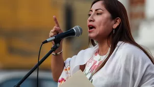 La congresista Kelly Portalatino presentó su renuncia irrevocable al grupo parlamentario Perú Libre y al Partido Político Nacional Perú Libre, señalando motivos personales. Foto: Andina. Video: Canal N