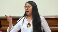 Congresista Ruth Luque tras intervención: "Hay una lógica de normalizar el abuso policial"