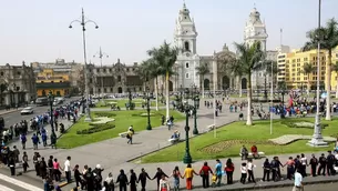 Plaza Mayor. Foto: Andina