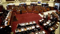 Pleno del Congreso. Foto: Congreso