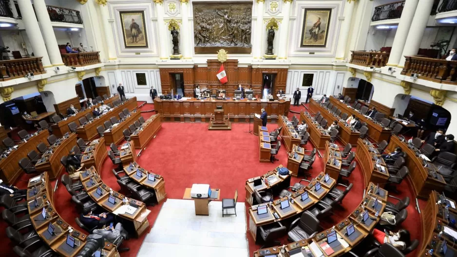 Pleno del Congreso. Foto: Andina