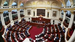 Pleno del Congreso. Foto: Congreso