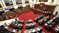 Pleno del Congreso aprobó reformas. Foto: Andina