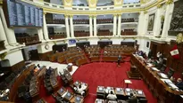 Pleno del Congreso. Foto: Congreso