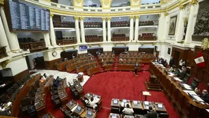 Pleno del Congreso. Foto: Congreso