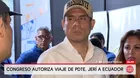 Congreso aprueba viaje de José Jerí a Ecuador por cita binacional