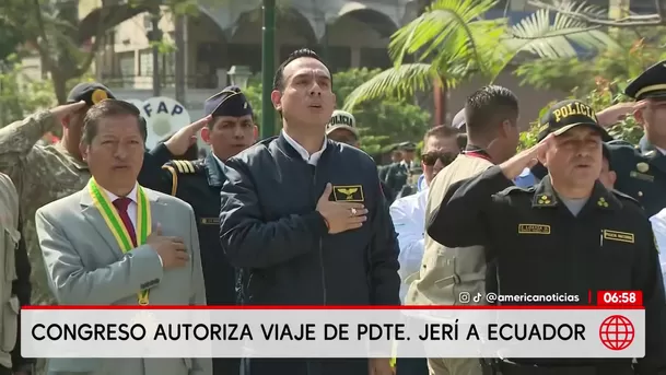 Congreso autoriza viaje de José Jerí a Gabinete Binacional/ América Noticias Congreso autoriza viaje de José Jerí a Gabinete Binacional/ América Noticias