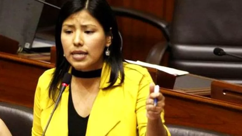 Congreso: bancada de Nuevo Perú pide que se anulen beneficios a Yeni Vilcatoma