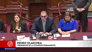 Comisión Permanente sesionó sobre Decretos de Urgencia. América Noticias