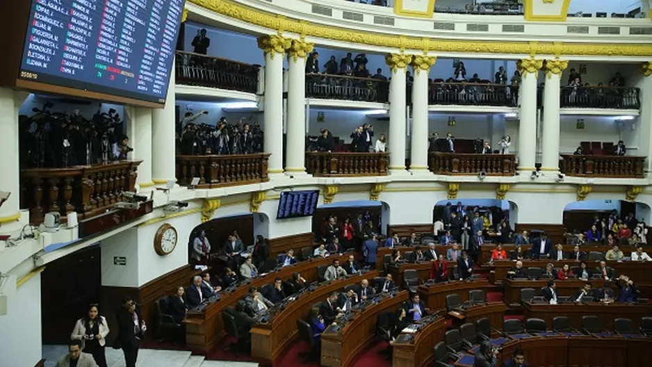 Congreso de la República. Foto: Andina