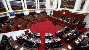 Pleno del Congreso. Foto: Andina