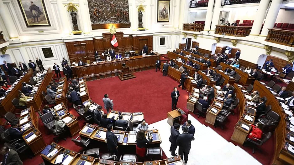 Pleno del Congreso. Foto: Congreso