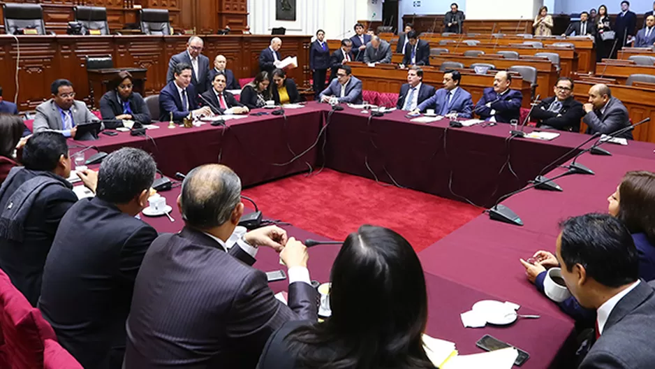 Comisión Permanente debate proyectos de seguridad ciudadana. Foto: El Comercio