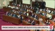 Congreso debate sobre el pedido de facultades del Ejecutivo