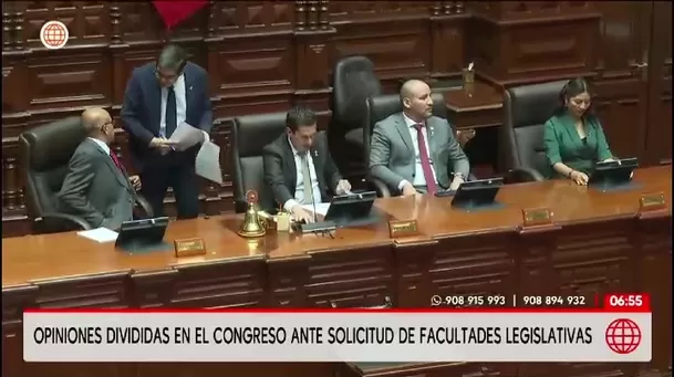 Congreso debate pedido de facultades legislativas/ América Noticias