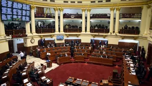 Pleno del Congreso Foto: Congreso