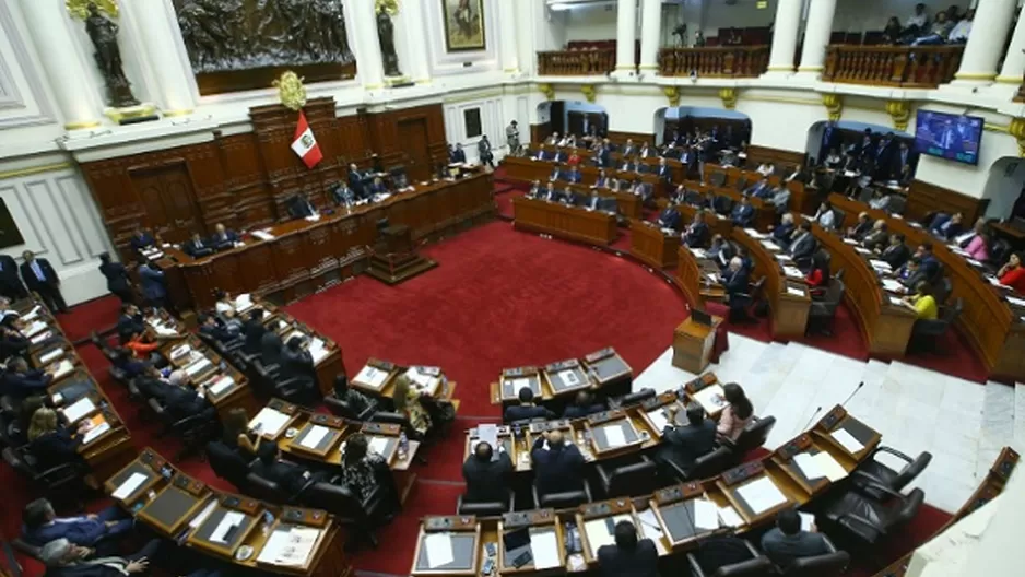 Pleno del Congreso. Foto: Andina