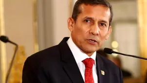 Ollanta Humala, presidente de la República. Foto: Andina.