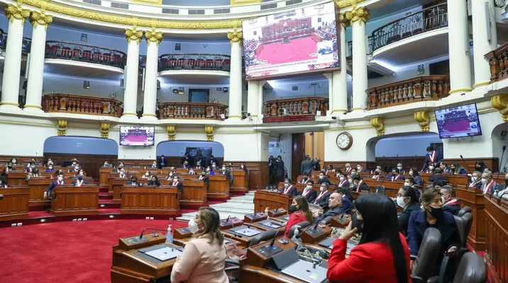 Congreso: desde mañana 23 periodistas accederán a galería del hemiciclo de sesiones. Fuente: Andina