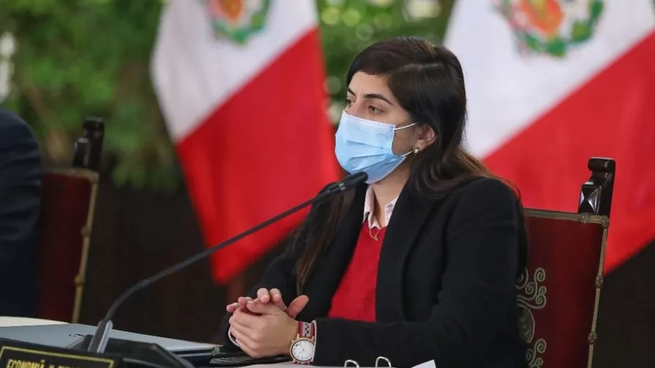 María Antonieta Alva, ministra de Economía. Foto: Prensa Presidencia