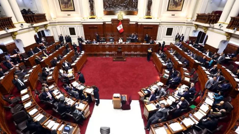 Pleno del Congreso. Foto: Congreso