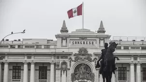 Frontis del Congreso. Foto: Andina. Video: Canal N