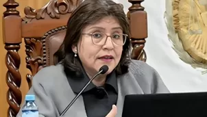 Congreso aprueba inhabilitar por 10 años a Delia Espinoza. Foto: Andina. Video: Canal N